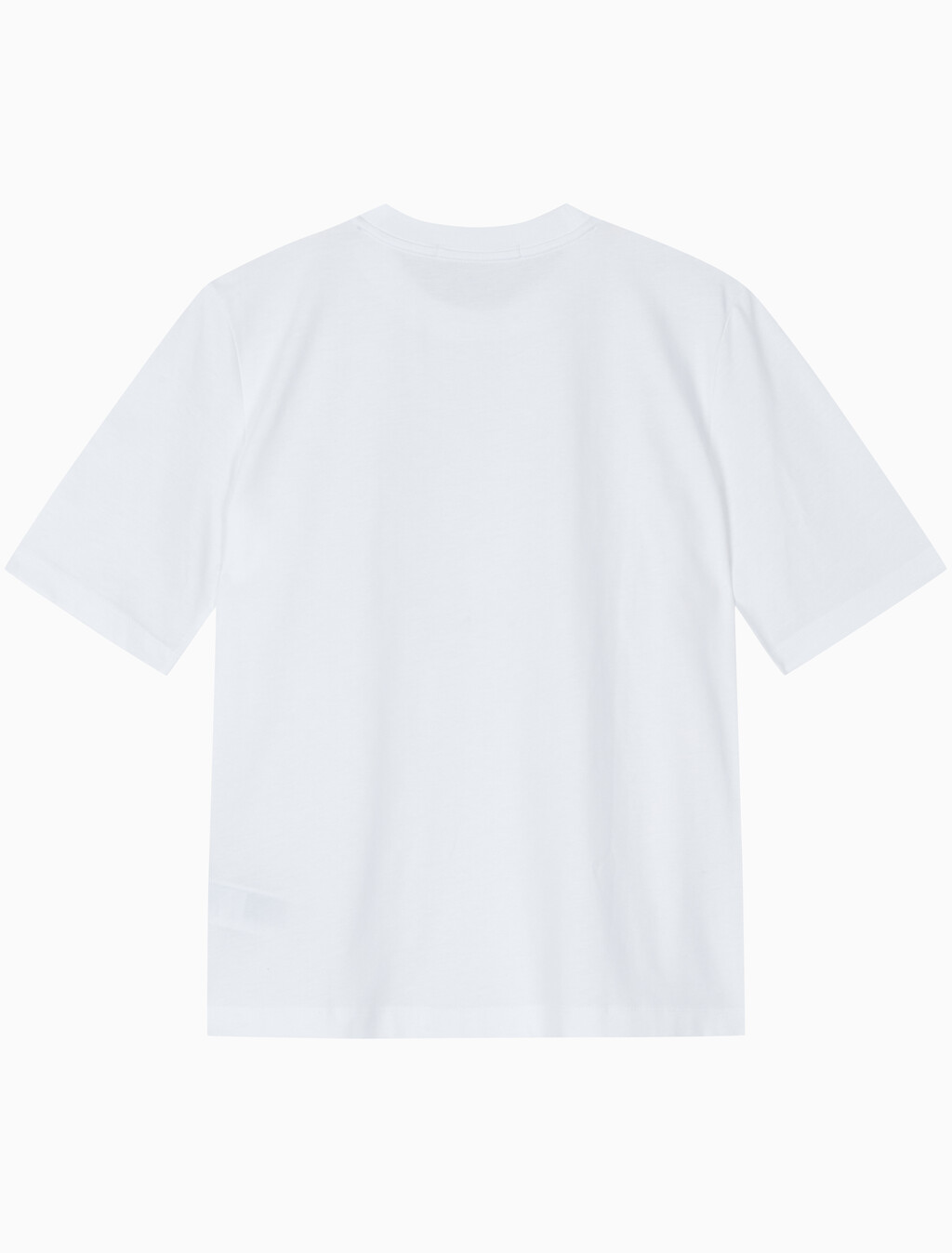 Buy 여성 릴렉스 로고 반팔 티셔츠 in color BRIGHT WHITE