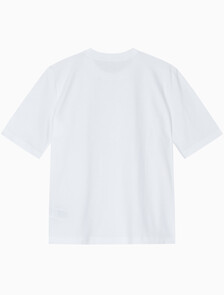 Buy 여성 릴렉스 로고 반팔 티셔츠 in color BRIGHT WHITE