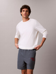 Buy 프리미엄 테리 그래픽 쇼츠 in color Dark Blue