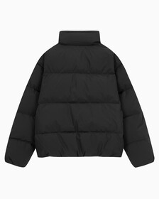 Buy 남녀공용 릴렉스 숏 다운 푸퍼 in color CK BLACK