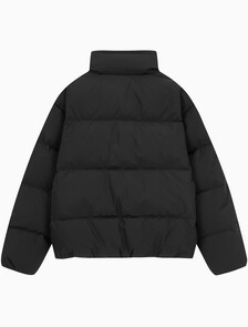 Buy 남녀공용 릴렉스 숏 다운 푸퍼 in color CK BLACK