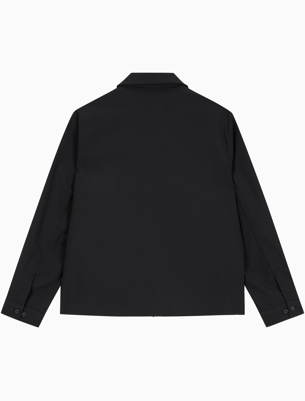 Buy 남성 시어서커 집업 셔츠 자켓 in color BLACK BEAUTY