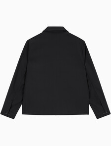 Buy 남성 시어서커 집업 셔츠 자켓 in color BLACK BEAUTY