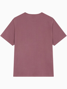 Buy 유니섹스 숏슬리브 더블 머서라이즈드 저지 크루넥 티셔츠 in color WILD GINGER