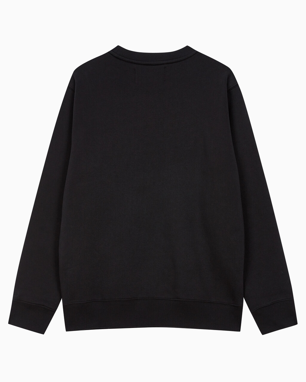 Buy 남성 레귤러핏 CK 뱃지 로고 기모 스웨트셔츠 in color CK BLACK