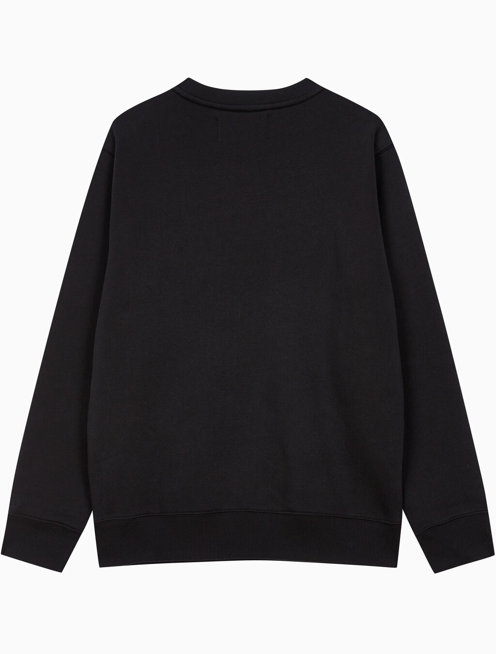 Buy 남성 레귤러핏 CK 뱃지 로고 기모 스웨트셔츠 in color CK BLACK