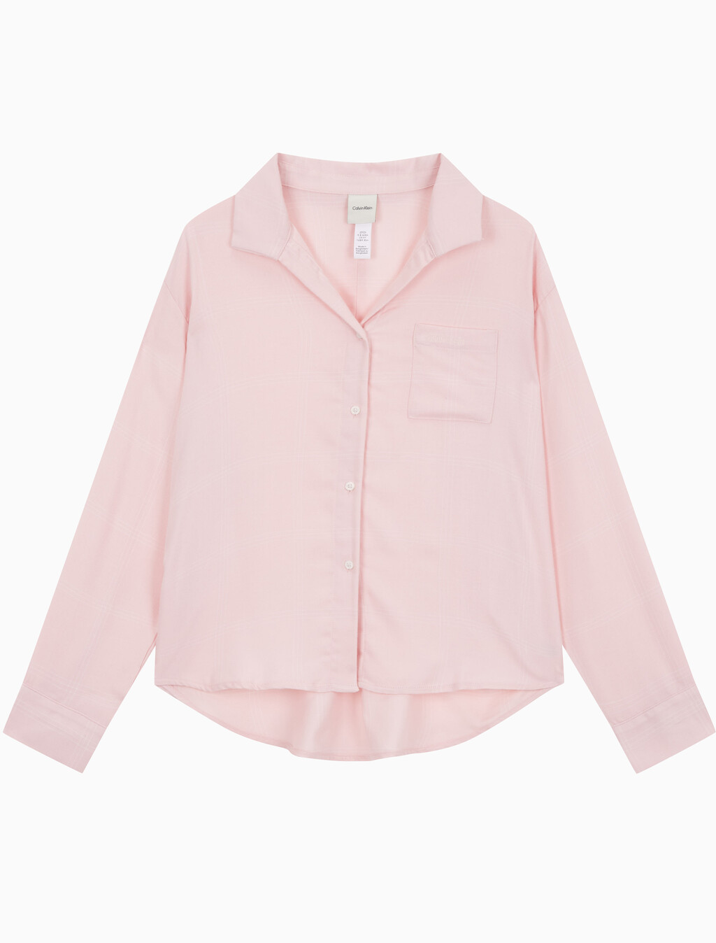 Buy 여성 울트라 소프트 모달 블렌드 플란넬 롱슬리브 셔츠 in color Pink