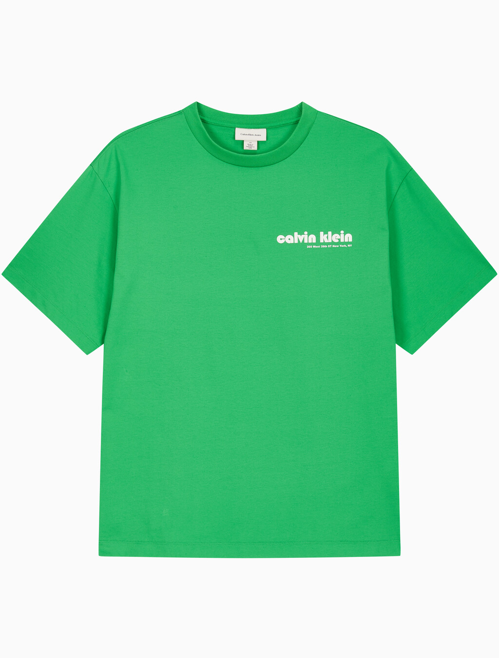 Buy 남성 릴렉스핏 바우하우스 로고 반팔 티셔츠 in color BLOSSOM GREEN