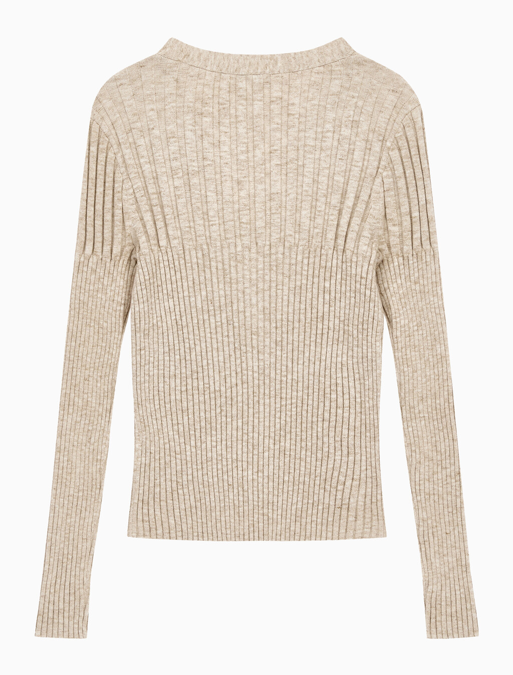 Buy 여성 립 가디건 in color Beige