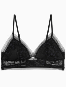 Buy 여성 CK 블랙 브라이덜 AF 트라이앵글 in color BLACK