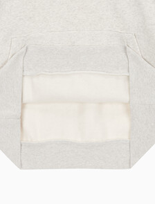 Buy 남성 롱슬리브 아카이브 플리스 후디 in color IVORY