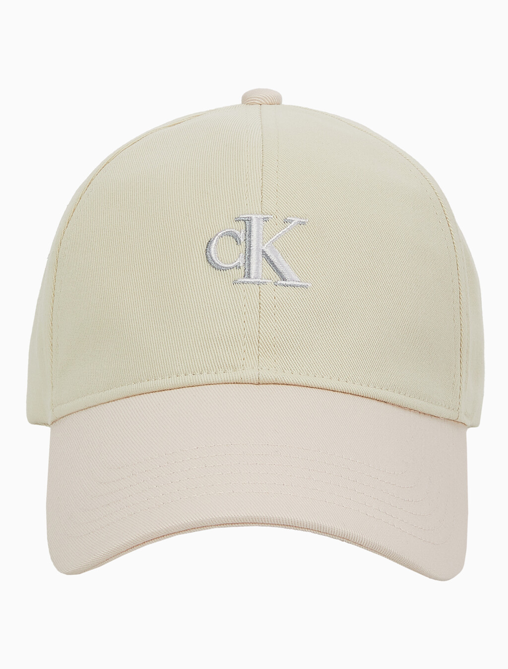 Buy 남녀공용 CKJ 스몰 모노그램 베이스볼 캡 in color LIGHT PINK