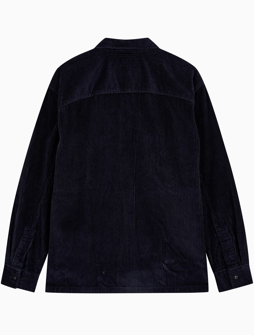 Buy 남성 릴렉스핏 코듀로이 포켓 긴팔 셔츠 in color Navy