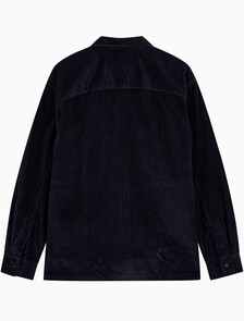 Buy 남성 릴렉스핏 코듀로이 포켓 긴팔 셔츠 in color Navy