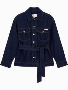 Buy 여성 신치드 데님 자켓 린스 in color Rinse