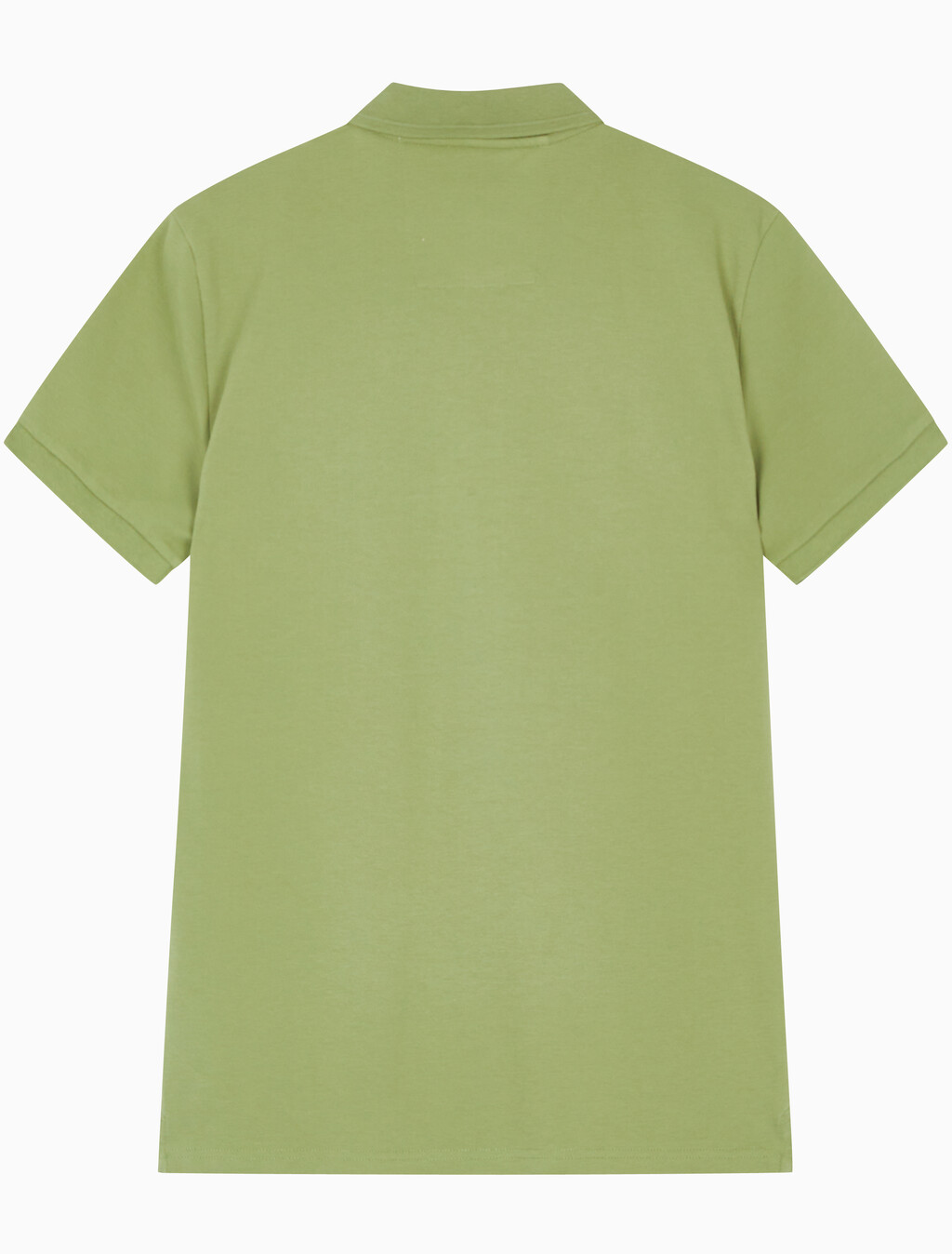 Buy 남성 슬림핏 CK 로고 뱃지  폴로 티셔츠 in color KHAKI