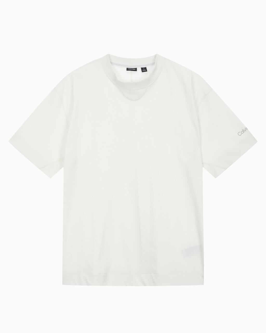 Buy 남성 릴랙스핏 에슬레틱 숏슬리브 티셔츠 in color WHITE