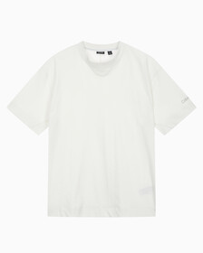 Buy 남성 릴랙스핏 에슬레틱 숏슬리브 티셔츠 in color WHITE
