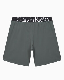 Buy 남성 리플렉티브 로고 레귤러 핏 우븐 쇼츠 in color URBAN CHIC