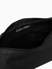 Buy 남성 유틸리티 엠블럼 크로스바디 in color BLACK