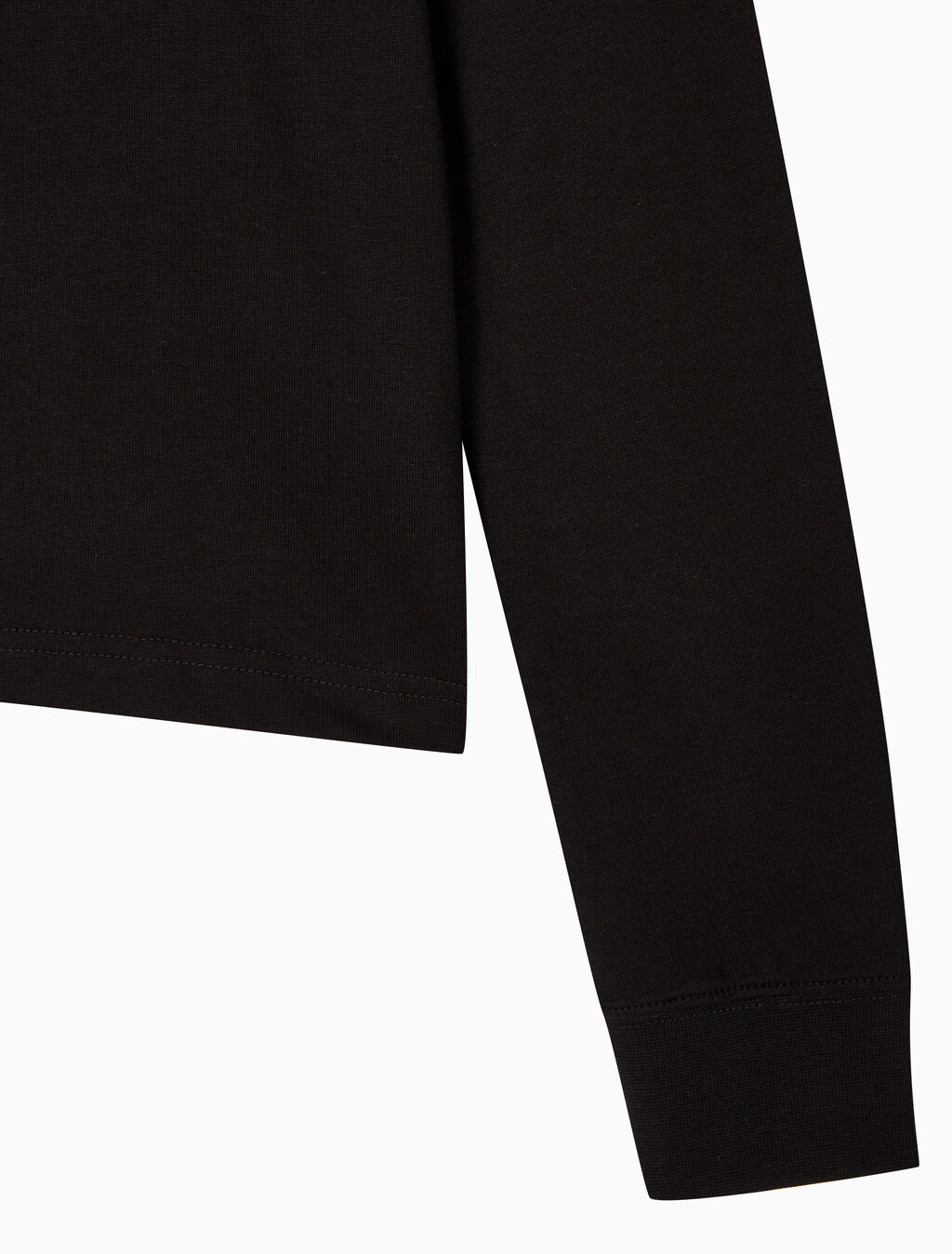 Buy 여성 L/S 아카이브 로고 크루넥 티셔츠 in color BLACK