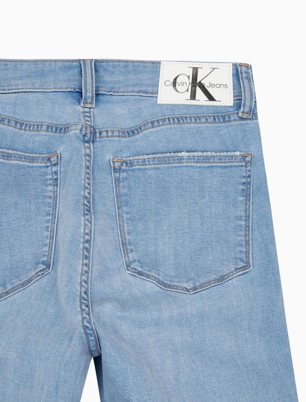 Buy 여성 하이라이즈 플레어핏 라이트블루 37.5 기능성 데님 in color CHALKY BLUE