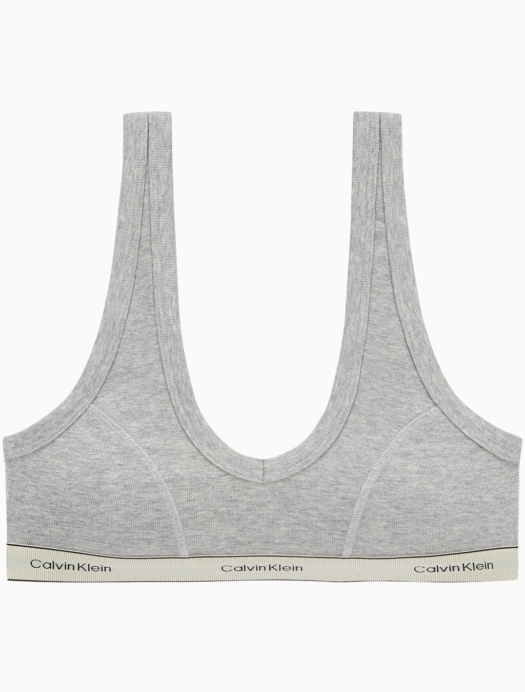 Buy 여성 헤리티지 코튼 AF 트라이앵글 브라렛 (H&E) in color GREY HEATHER
