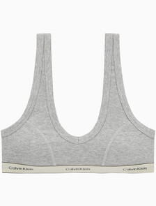 Buy 여성 헤리티지 코튼 AF 트라이앵글 브라렛 (H&E) in color GREY HEATHER