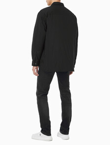 Buy 남성 패디드 셔츠 자켓 in color BLACK