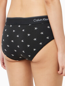 Buy 여성 아이콘 코튼 모달 AF 힙스터 in color DIAMOND LOGO PRINT_BLACK