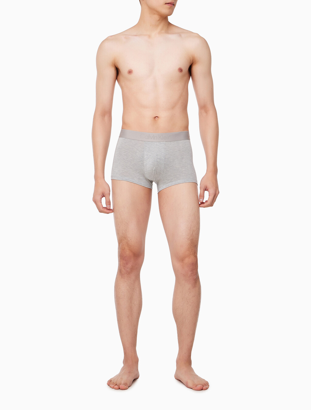 Buy 남성 울트라 소프트 모달 싱글 트렁크 in color GREY HEATHER