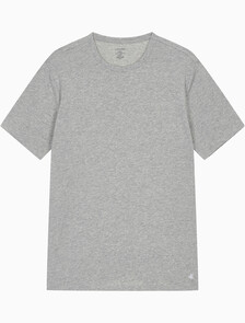Buy 남성 코튼 스트레치 3PK 반팔 크루넥 in color BLACK/WHITE/GREY HEATHER