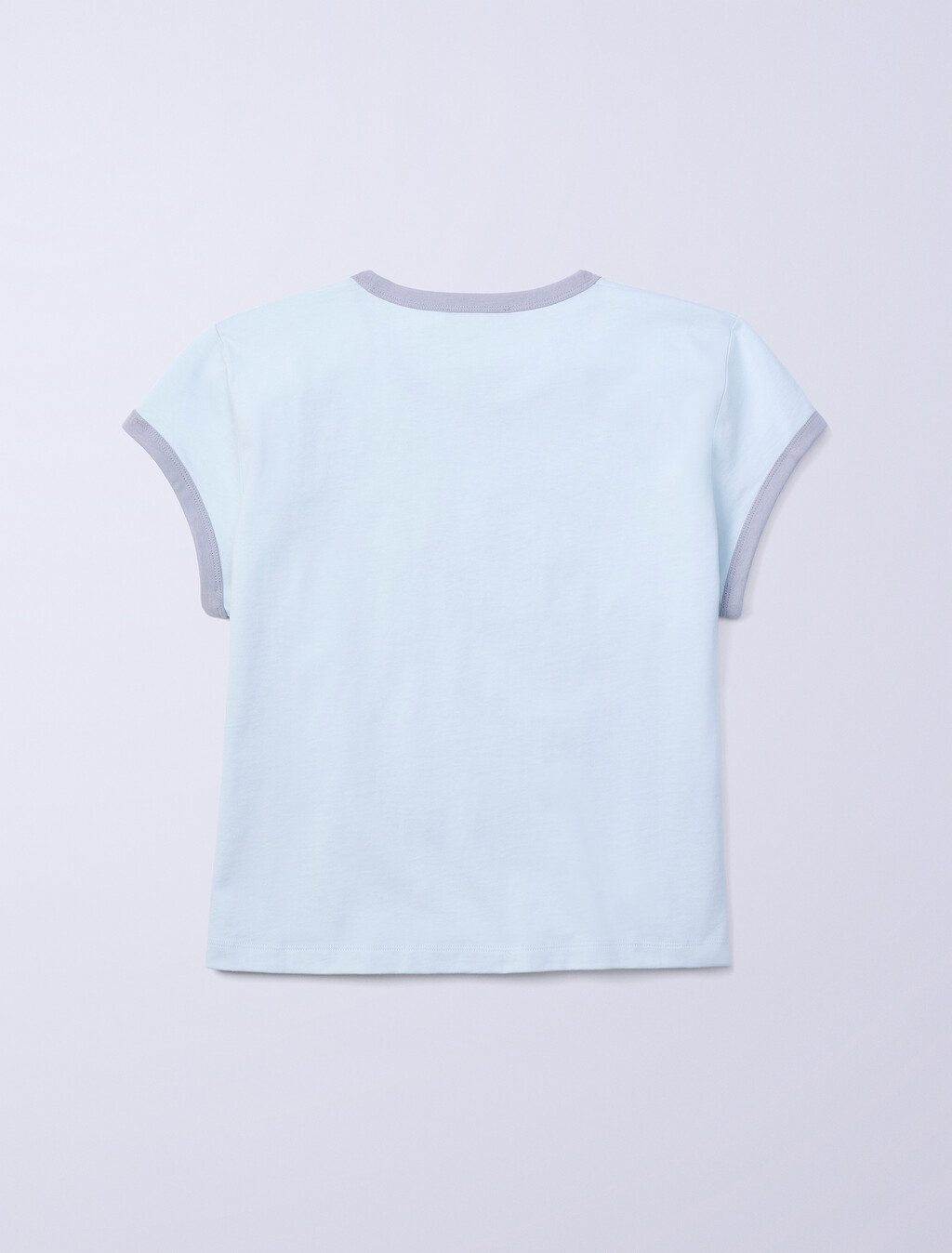 Buy Jung Kook for Calvin Klein 여성 그래픽 링거 베이비 반팔 티셔츠 in color ICE FLOW