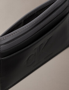 Buy 남성 볼드 로고 카드 케이스 in color BLACK