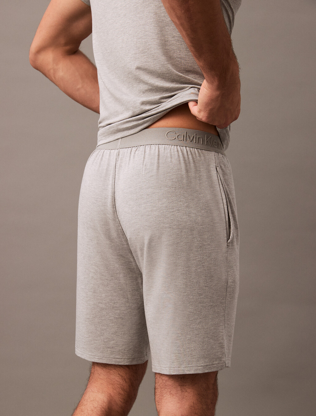 Buy 남성 울트라 소프트 모달 슬립 슬립쇼츠 in color GREY HEATHER