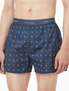 Buy 남성 코튼 포플린 박서 in color EMBOSSED MONOGRAM PRINT+INK
