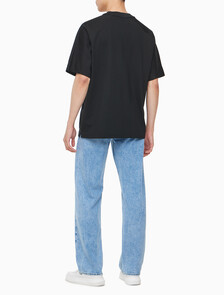 Buy 남성 릴렉스핏 기능성 포켓 반팔 티셔츠 in color CK BLACK