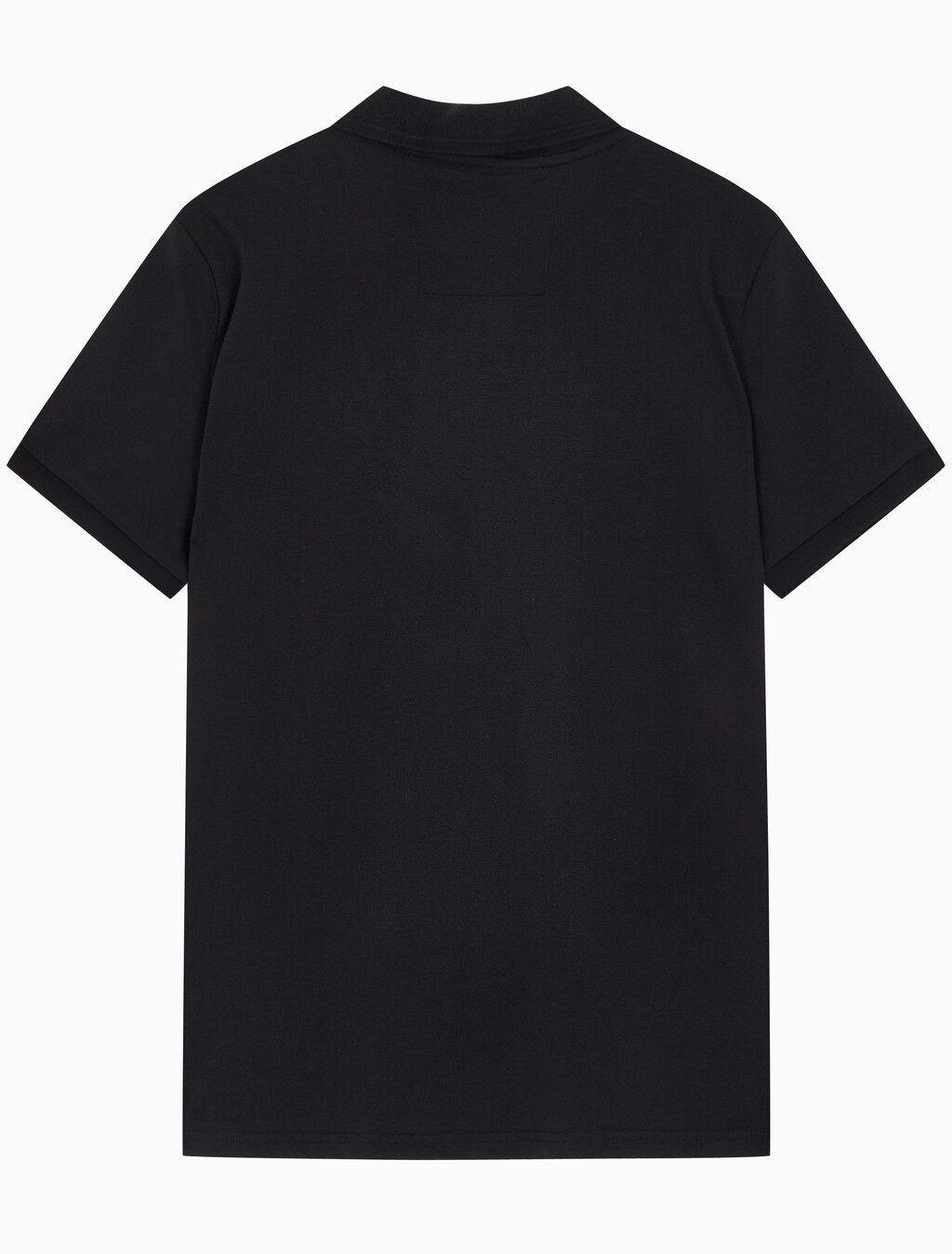 Buy 남성 슬림핏 CK 로고 뱃지  폴로 티셔츠 in color CK BLACK