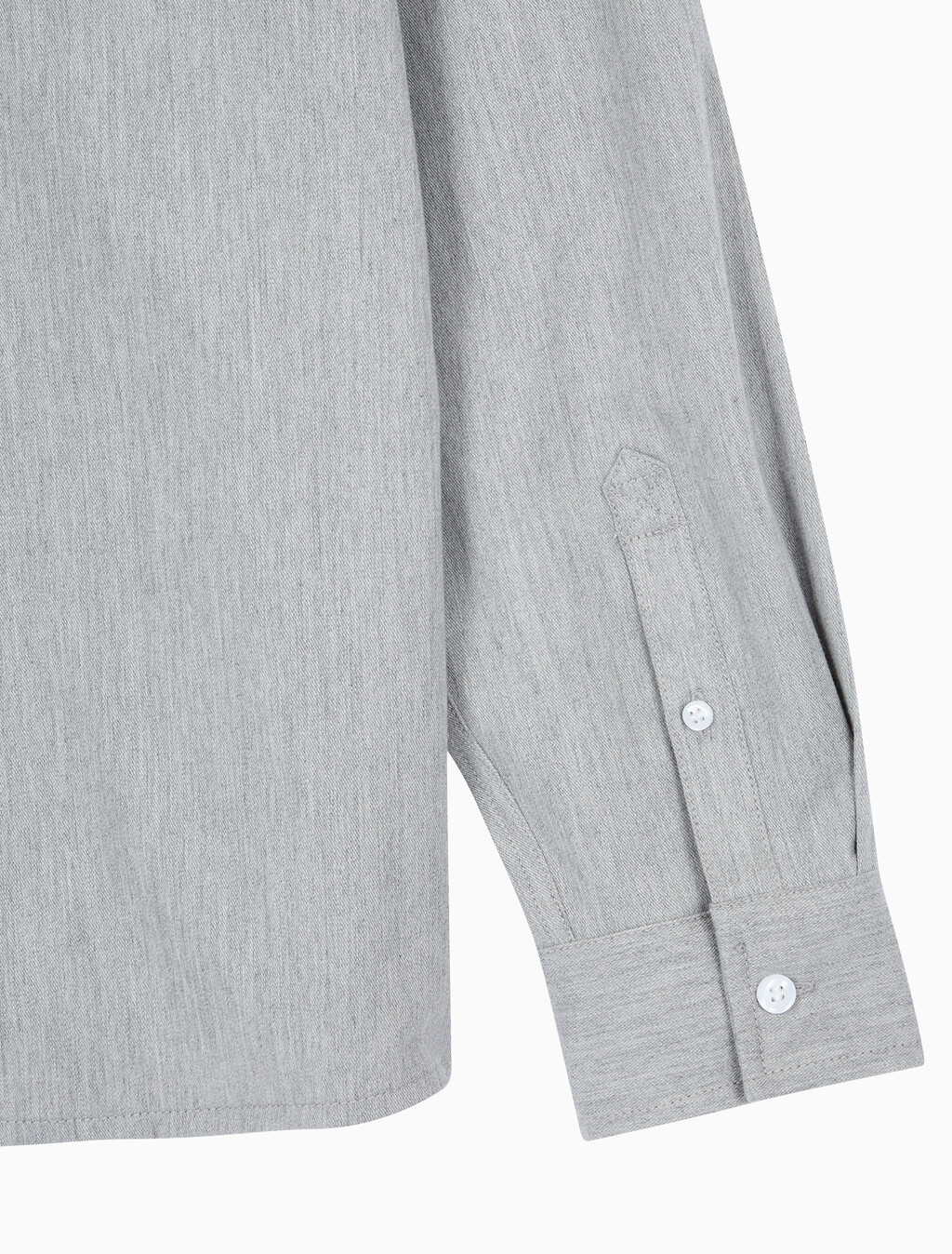 Buy 남성 멜란지 유틸리티 셔츠 in color GREY