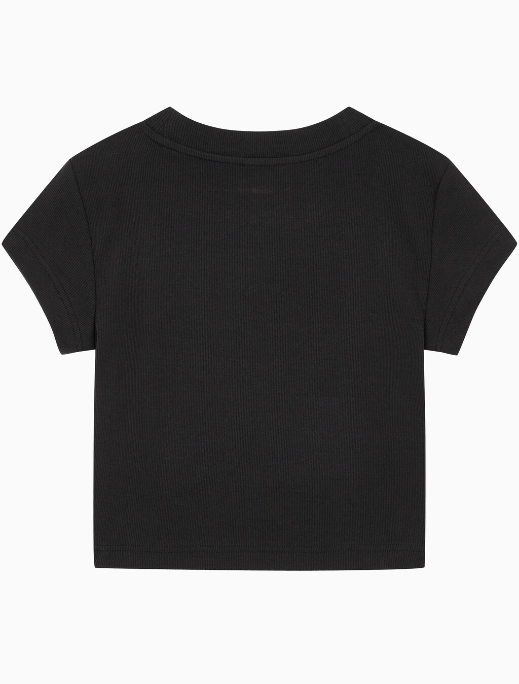 Buy 여성 모노그램 베이비 반팔 티셔츠 in color BLACK