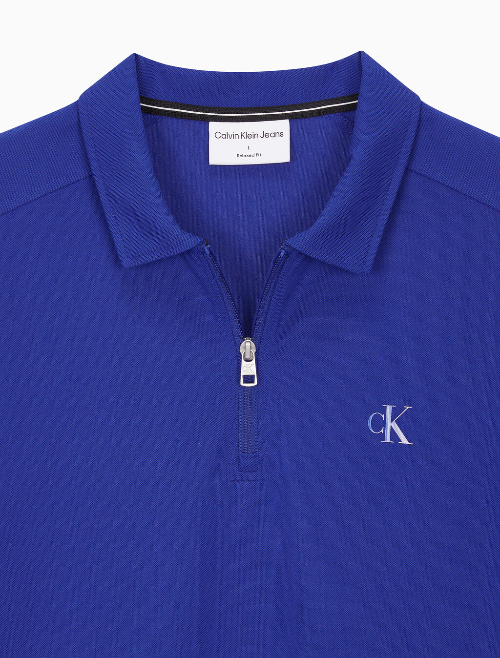 Buy 남성 릴렉스핏 쿨링 폴로 반팔 티셔츠 in color SAPPHIRE BLUE