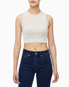 Buy 여성 하프집업 와이드 카라 스웨터 in color WHITE