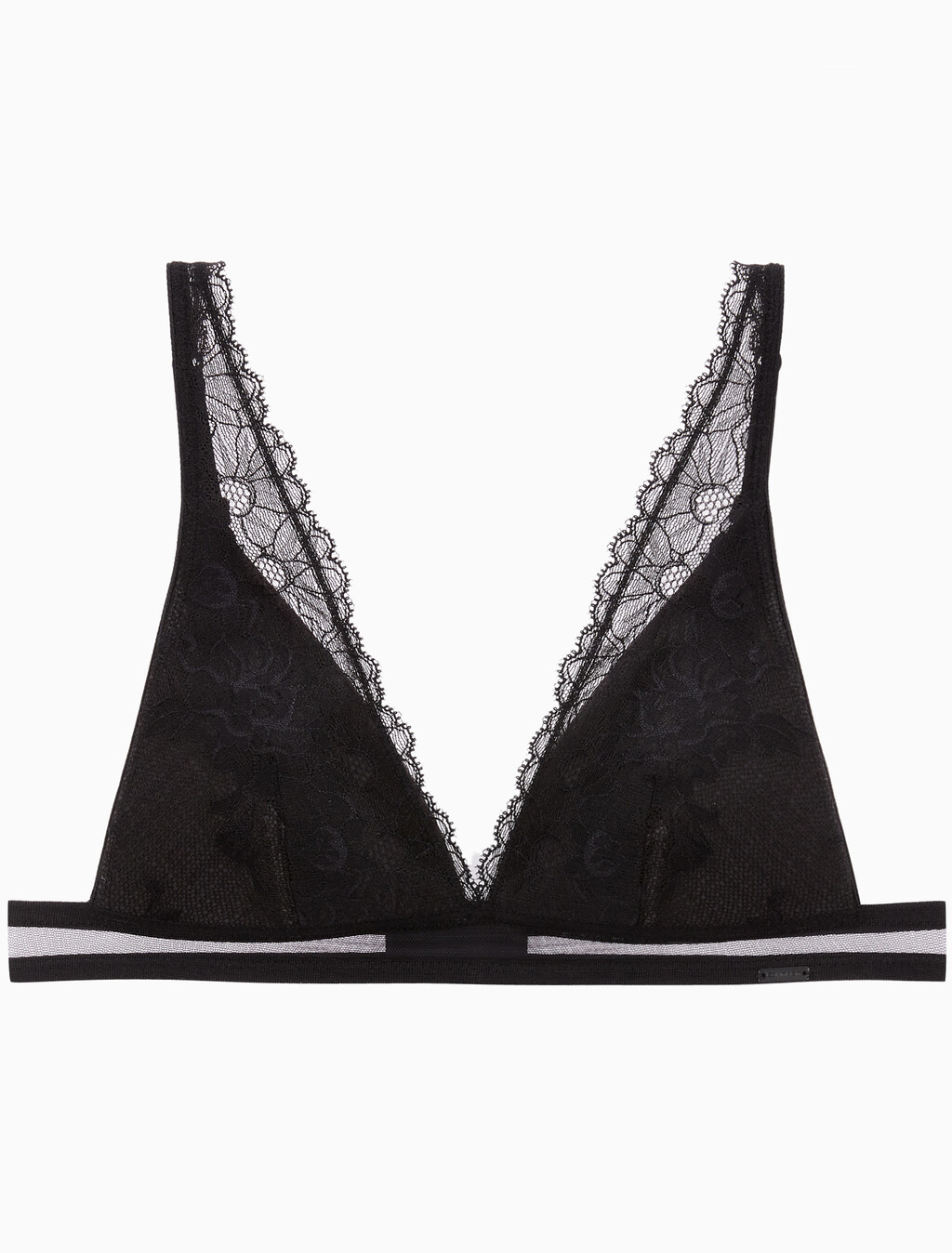 Buy 여성 CK 블랙 브라이덜 AF 라이틀리 라인드 트라이앵글 in color BLACK