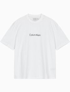 Buy 남성 릴렉스핏 헤비 코튼 크루넥 반팔 티셔츠  in color BRILLIANT WHITE