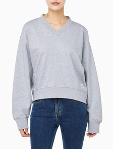 Buy 여성 프리미엄 테리 스웻셔츠 in color Grey