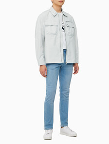 Buy 남성 테크 셔츠 자켓 in color WHITE