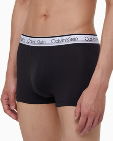 Buy 남성 코튼 스트레치 버라이어트 3PK 트렁크 in color BLACK
