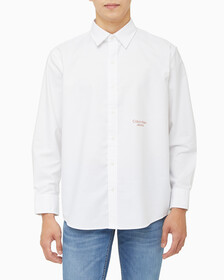 Buy 남성 릴렉스핏 그래픽 셔츠 in color BRIGHT WHITE