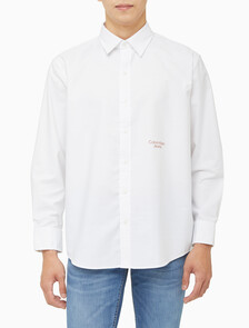Buy 남성 릴렉스핏 그래픽 셔츠 in color BRIGHT WHITE