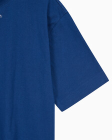 Buy 남성 CK 애슬레틱 릴렉스 핏 반팔 티셔츠 in color CRAYON BLUE